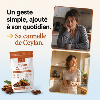 Un geste simple, ajouté à son quotidien — sa cannelle de Ceylan